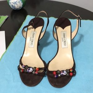 jimmy choo strappy sandals